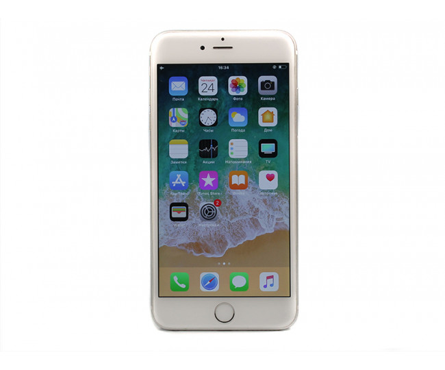 iPhone 6 Plus 16gb, Silver б/у 3/5