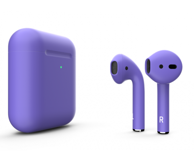 Căști Apple AirPods 2 MRXJ2 cu încărcare fără fir Ultra Violet Mat (Violet Mat)