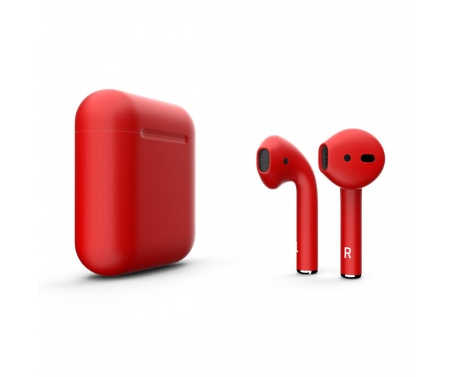 Наушники Apple AirPods 2 MV7N2 Red Matte (Красные матовые)