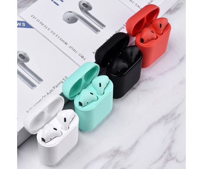 Наушники Беспроводные Bluetooth HBQ I12 TWS Mentol