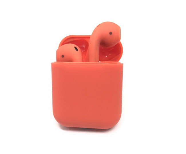 Наушники Беспроводные Bluetooth HBQ I12 TWS Orange
