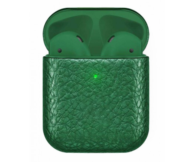 Наушники Apple AirPods 2 MRXJ2 Calfskin Green