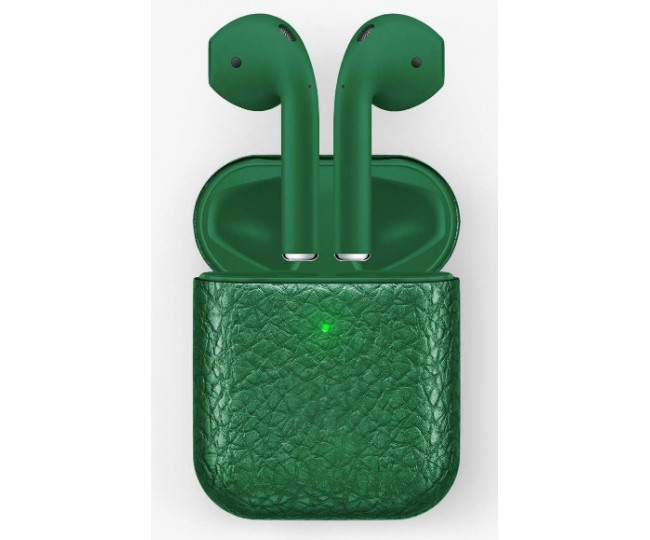 Наушники Apple AirPods 2 MRXJ2 Calfskin Green