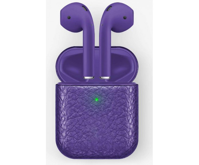Наушники Apple AirPods 2 MRXJ2 Calfskin Violet