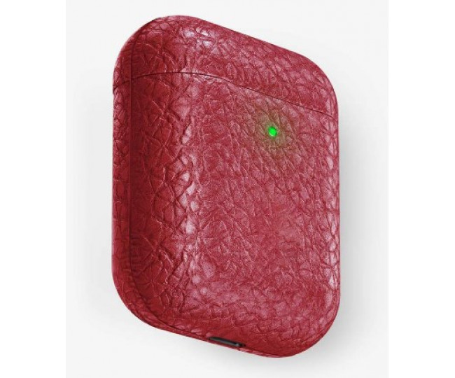 Наушники Apple AirPods 2 MRXJ2 Calfskin Red