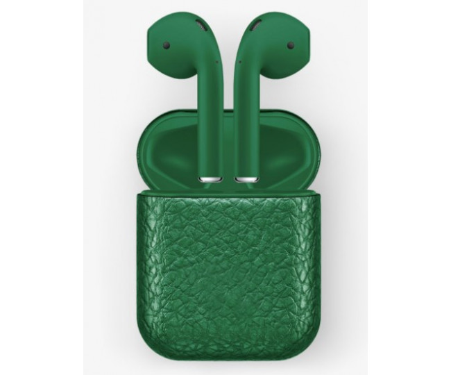 Наушники Apple AirPods 1 MMEF2 Calfskin Green
