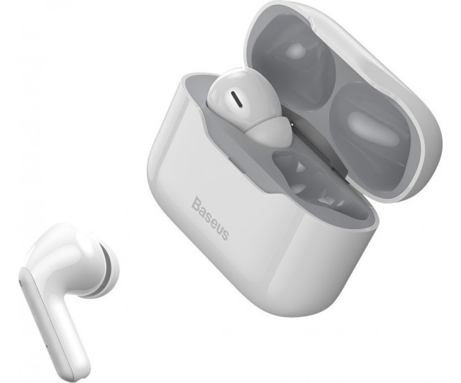 Наушники Baseus SIMU ANC True Wireless Earphone S1 White NGS1-02