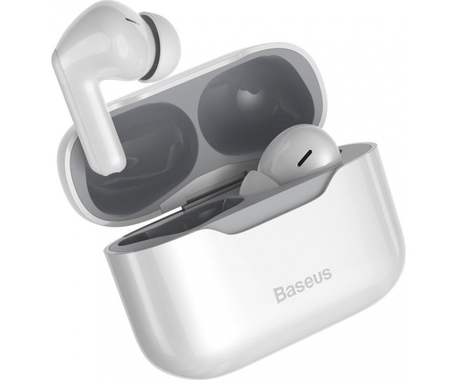 Наушники Baseus SIMU ANC True Wireless Earphone S1 White NGS1-02