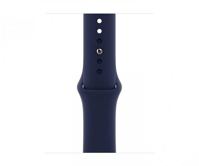 Carcasă din aluminiu albastru pentru Apple Watch Series 6 GPS 44 mm cu. Deep Navy Sport B. (M00J3) folosit