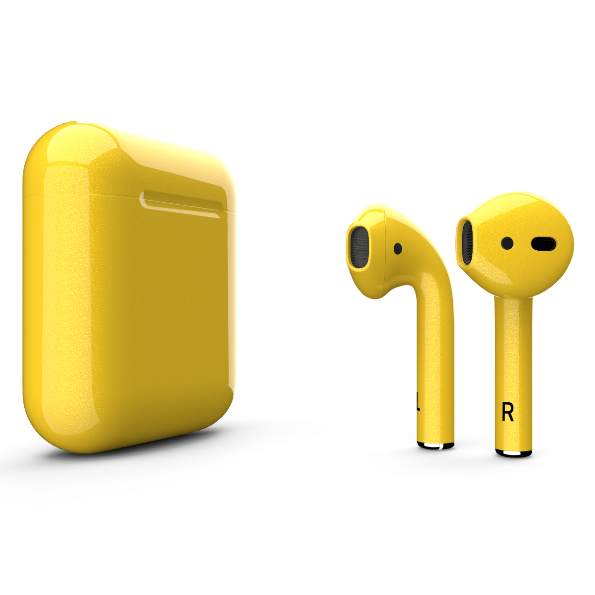 Наушники Apple AirPods 1 MMEF2 Yellow Gloss (Желтые глянцевые)