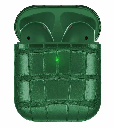 Căști Apple AirPods 2 MRXJ2 Aligator Green