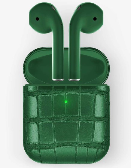 Căști Apple AirPods 2 MRXJ2 Aligator Green
