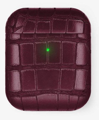 Наушники Apple AirPods 2 MRXJ2 Alligator Burgundy