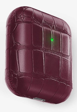 Наушники Apple AirPods 2 MRXJ2 Alligator Burgundy