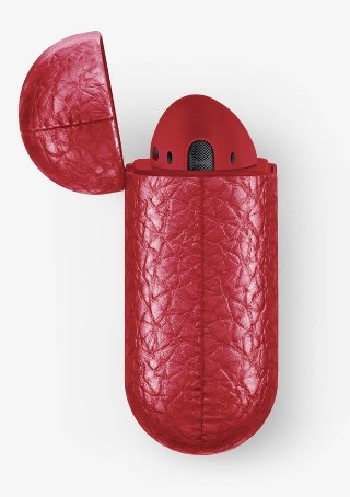 Наушники Apple AirPods 2 MRXJ2 Calfskin Red