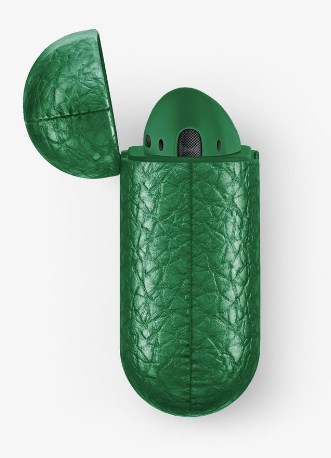 Наушники Apple AirPods 2 MRXJ2 Calfskin Green