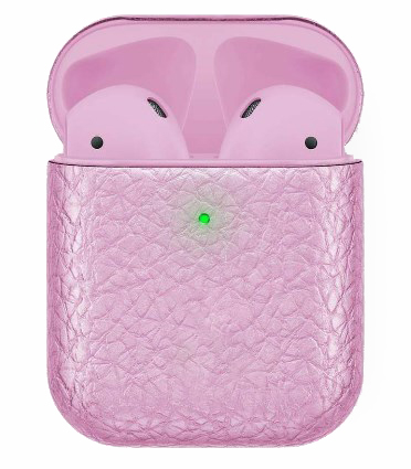 Наушники Apple AirPods 2 MRXJ2 Calfskin Pink