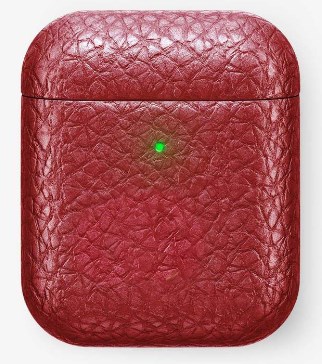 Наушники Apple AirPods 2 MRXJ2 Calfskin Red