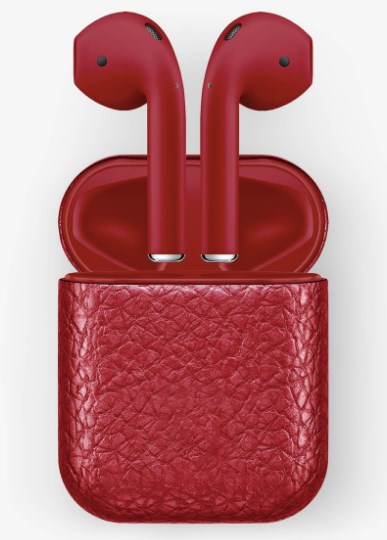 Наушники Apple AirPods 1 MMEF2 Calfskin Red