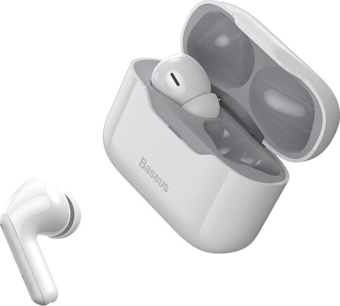 Наушники Baseus SIMU ANC True Wireless Earphone S1 White NGS1-02