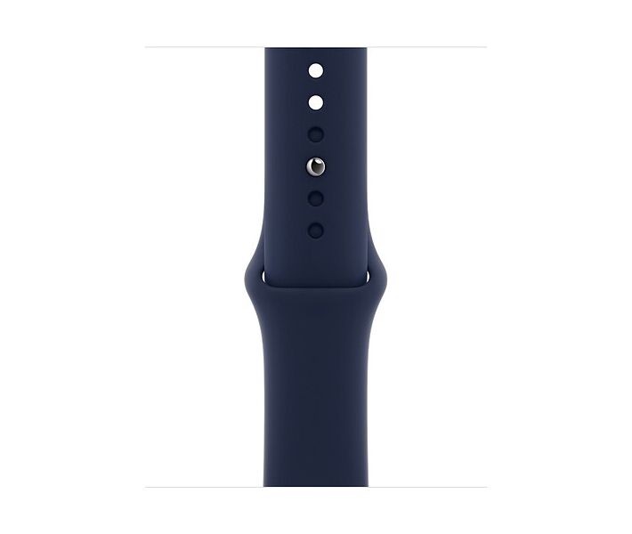 Carcasă din aluminiu albastru pentru Apple Watch Series 6 GPS 44 mm cu. Deep Navy Sport B. (M00J3) folosit